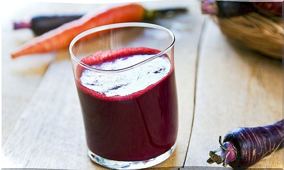 Juice of three flavors, one of the natural remedies to raise platelets