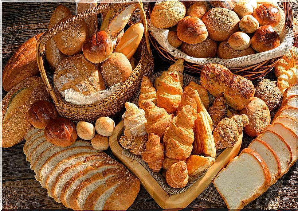 Bread and pastries, prohibited in a diet for candidiasis