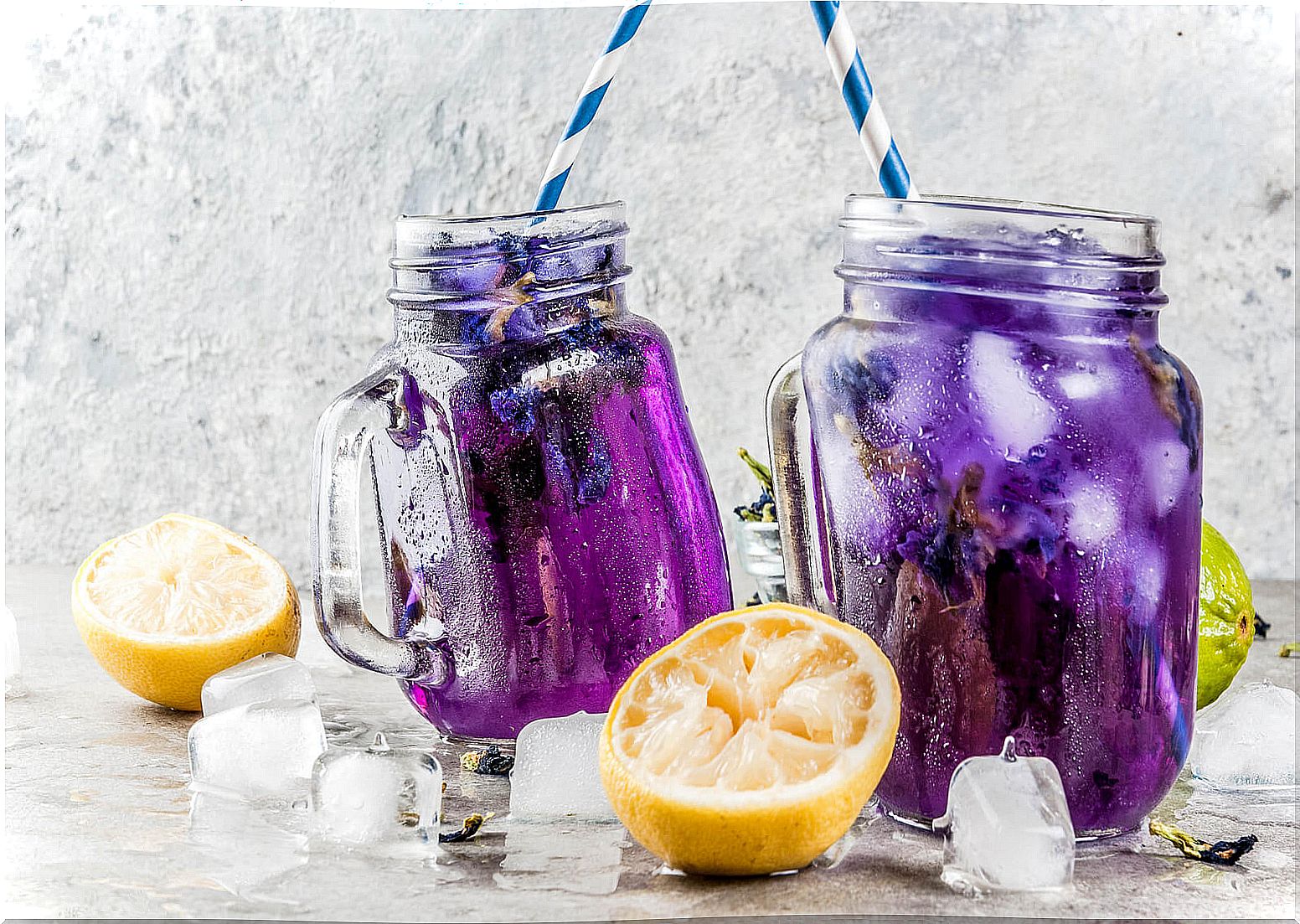 Eggplant water with lemon