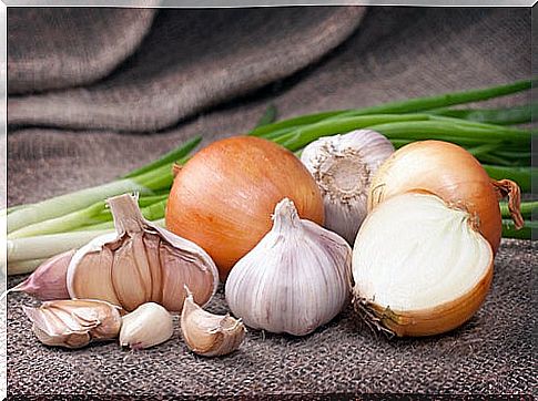 Onion and garlic are foods that increase defenses 