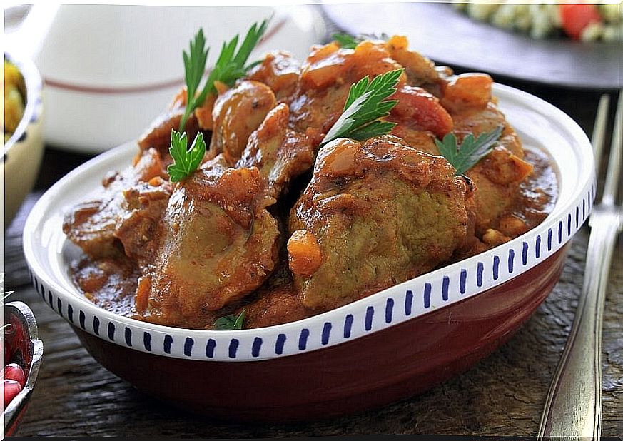 Lamb tagine