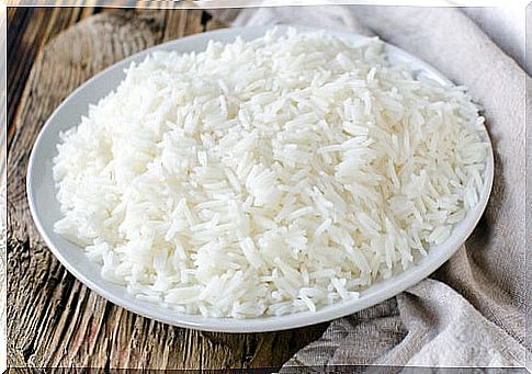 White or refined rice